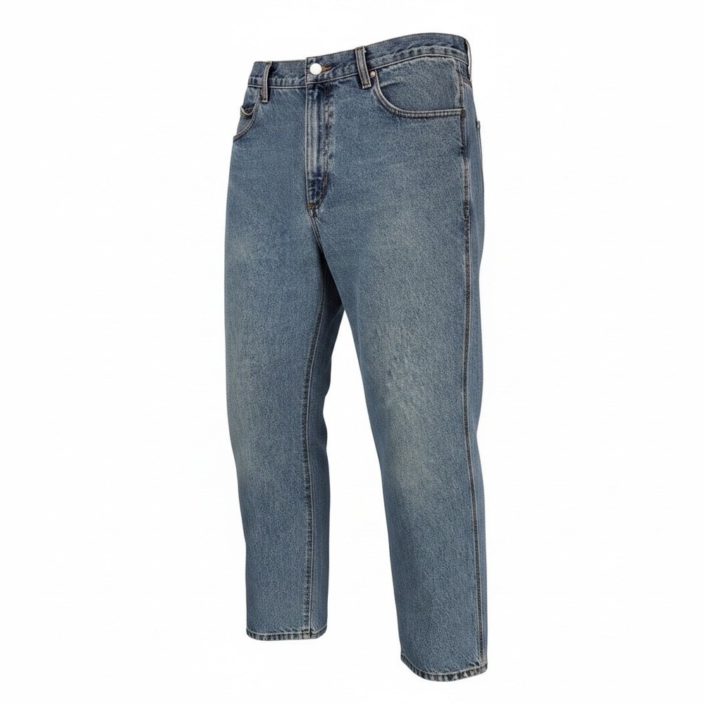 Craftsman Mens Jeans 36x34 Blue Denim Straight Leg Workwear Regular Fit